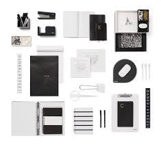 Black And White Office Supplies Pin On Black