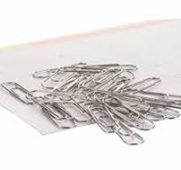 Paper Clip (28mm) Regular Silver (100/Pack)