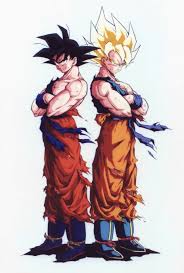 Picking up after the events of dragon ball, goku has matured and continues his adventures with his son gohan as they face off against powerful villains like vegeta. 80s 90s Dragon Ball Art Jinzuhikari Vintage Dragon Ball Z Goku 1992