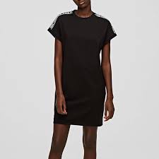 The above logo design and the artwork you are about to download is the intellectual property of the copyright and/or trademark holder and is offered to you as a convenience. Karl Lagerfeld Mercerized Jersey Dress W Logo 205w1352 999 Best Shoes Sneakerstudio
