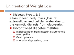 Unintentional Weight Loss Ppt Video Online Download