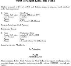 Dalam menawarkan investasi usaha, semakin lengkap dan detail kerjasama yang ditawarkan memang akan meningkatkan peluang kesepakatan kerjasama. Contoh Surat Kontrak Kerjasama Catering Dengan Perusahaan Pdf Contoh Seputar Surat