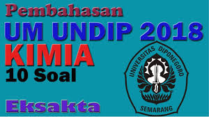 Maybe you would like to learn more about one of these? Pembahasan Um Undip 2018 Kimia 1 Youtube
