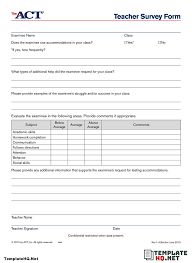Teacher Sample Survey Form In 2020 Survey Form Sample Survey Teacher Survey