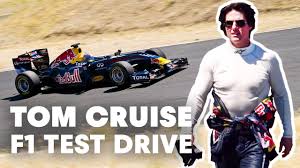 Sergio pérez wins dramatic azerbaijan gp after verstappen crashes: Tom Cruise Test Drives Red Bull Racing F1 Car Youtube