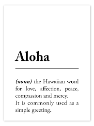 Aloha Definition