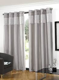 Bedroom Black And Silver Curtains New Glitz Ring Top Faux Silk Sequin Curtains Red Purple Black Cream Silver Grey Curtains Living Room Curtains Living Room Sequin Curtains