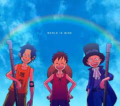 ace lufy and sabo one piece meme anime one piece anime
