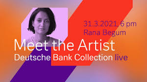 The heart of our art activities is the deutsche bank collection, which today is one of the world's most renowned corporate collections and whose works are on view in the bank's office buildings as well as in international exhibitions. Deutsche Bank Collection Live Meet Rana Begum Youtube