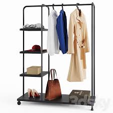 Check spelling or type a new query. 3d Models Clothes Rack Ikea Kornsjo With Clothes And Accessories