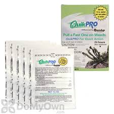Complete kill may take up. Roundup Quickpro Herbicide Quikpro 5 X 1 5 Oz Packets