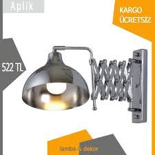 Avonni Hap 9082 K Krom Kaplama Aplik Tum Avonni Aydinlatma Urunlerinde Kampanya 58e Varan Buyuk Indirimler Icin Www Lambadekor Com In 2020 Lamp Decor Home Decor