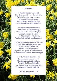 In The Spring Of 1802 Wordsworth Was Inspired To Write 8220 Daffodils 8221 After A Walk Along The Shore Of Ullswater In Engl Daffodils Poem Poems Daffodils