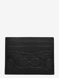 Maybe you would like to learn more about one of these? Coach Card Case Textured Leather Mens Wallets Wallets Card Holders Boozt Com