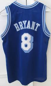 The logos below are in chronological order. Nba Los Angeles Lakers Blue Kobe Bryant 8 Jersey Youth Large Nike Euc 1961 Retro Ronsusser Com