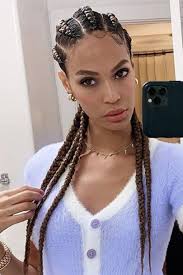Yarn braids are a particularly stunning idea of a hairstyle that focuses on the distinct texture that is obviously artificial, but in a way in tune with your kinks. Braids Plait Hairstyle Ideas Braid Hairstyles Inspiration Glamour Uk