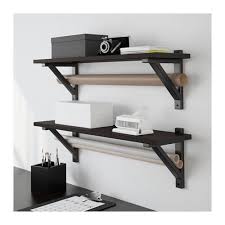 Ikea Us Furniture And Home Furnishings Ikea Wall Shelves Black Wall Shelves Shelves