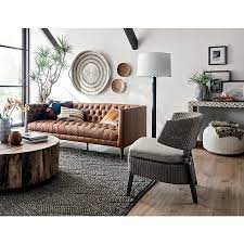 Works perfectly with my mid century sofa. Dillon Spalted Primavera Round Wood Coffee Table Reviews Crate And Barrel Button Tufted Sofa Round Wood Coffee Table Tufted Sofa