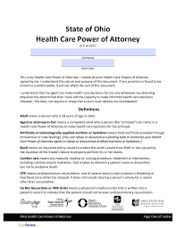 Money back guarantee · fast, easy & secure · paperless workflow Free Ohio Medical Power Of Attorney Form Pdf