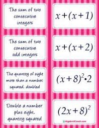 Translating Algebraic Expressions Algebra 1 Coach Translating Algebraic Expressions Algebraic Expressions Math Expressions