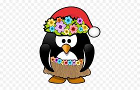 Download it free for your creative projects. Hula Penguin Ready With Christmas Hat Vector Clip Art Free Svg Clipart Christmas In July Penguin Png Christmas Hats Transparent Free Transparent Png Images Pngaaa Com