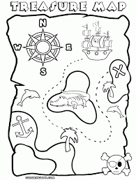 Here you can explore hq treasure map transparent illustrations, icons and clipart with filter setting like size, type, color etc. Treasure Map Coloring Pages For Kids Ccoloringsheets Com Pirate Maps Pirate Treasure Maps Treasure Maps