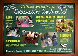 ¡conocé la escuela de oficios de bios! Comienzo De Los Talleres De Educacion Ambiental Municipalidad Del Partido De Olavarria