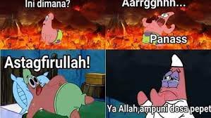 11 Potret Kocak Warga Bikini Bottom Jalani Puasa Ramadan Squidward Kuat Nahan Emosinya Nggak Ya