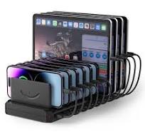 Amazon.com: Charging Station for Multiple Devices, Cinlinso ...