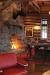 Romantic Cozy Cabin Fireplace