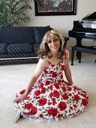 I feel so pretty in my cute floral dress : r/crossdressing
