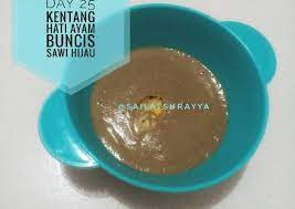 Belah 2 kentang lalu kentang bisa digoreng atau dipanggang jika ingin diet minyak. Langkah Mudah Untuk Membuat Mpasi 6 Bulan Bubur Kentang Hati Ayam Lezat Mpasi6plus