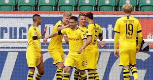 Bundesliga heute im tv und livestream. Bundesliga Borussia Dortmund Beat Wolfsburg 2 0 To Keep Pace With Bayern Munich In Title Race