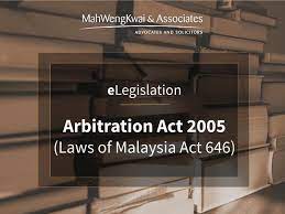 An arbitration case begins when one party submits a demand for arbitration to the. Arbitration Act 2005 Laws Of Malaysia Act 646
