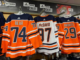 Browse our bears jerseys and uniforms online. Ethan Bear S Early Season Success Making Him A Fan Favourite In Edmonton Cbc News