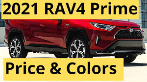 This is the first time they have combined the two to make the most out of the. 2021 Toyota Rav4 Prime Price And Colors Youtube