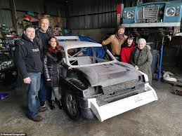 Garage and carefully restored to its former glory, leading to the big, surprise reveal! Fuzz Car Sos
