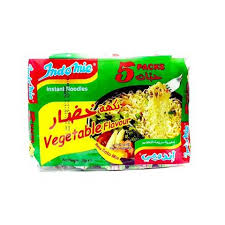 Buy Indomie vegetable flavour 75 g &times; 5 Online - Shop Food Cupboard on  Carrefour Saudi Arabia