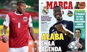 Фото обложки и кадры из видео. Real Madrid Prioritising Move For David Alaba On A Free Transfer Next Summer Daily Mail Online