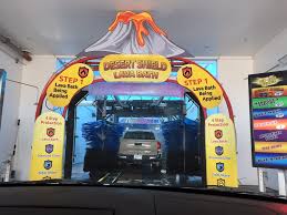 These are super very rare sherman car wash triangle shaped drop down dryers. 3 Minute Express Car Wash Goodyear Az 623 466 8588