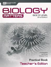 June 2020 ordinary level and advanced level [released…its pdf published here. Biology Matters Practical Book Teacher S Edition Gce Ordinary Level 2nd Ed Grades 9 10 Lam Peng Kwan Eric Y K Lam Christine Y P Lee 9789810117351 Christianbook Com