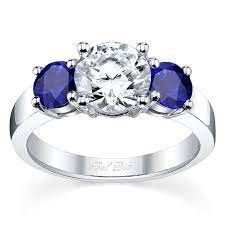 Three Stone Engagement Ring With Sapphires Three Stone Diamond Rings Engagement Three Stone Engagement Rings Engagement Rings Sapphire