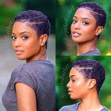 A haircut is a key component of our image, so it needs to be selected thoughtfully. 24 Short Haircut Black Girl Ideas Shaved Hair Designs Short Natural Hair Styles Shaved Hair