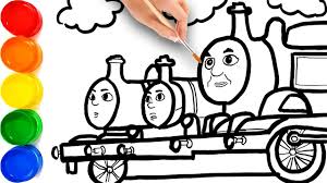 Do you know thomas the train coloring pages? Thomas And Friends Drawing Thomas The Train Coloring Pages For Kids Youtube