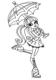Lagoona Blue Monster High Coloring Page M H Pinterest