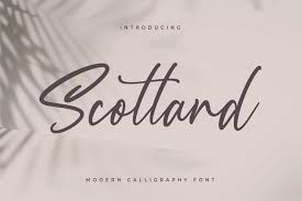 Always use black color to work with a whiteboard. Scotland Modern Calligraphy Font 412518 Handwritten Font Bundles