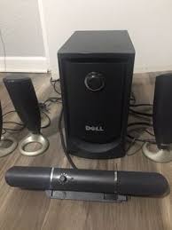 It is convenient to realize audio files playing, give you the sound. Dell Mms 5650 Home Theater Wired 5 1 Computer Speaker Subwoofer System For Sale In Arlington Tx Offerup