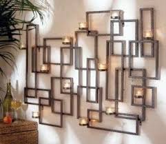 Square Rectangle Candle Holder Wall Candle Holders Living Room Wall Candle Holders Candle Wall Decor