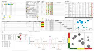 Zielübersicht mit zielerarbeitung (a3, querformat, excel) zielübersicht grob inkl. Projekt Toolbox Mit 10 Excel Vorlagen Excel Vorlage Vorlagen Projekte
