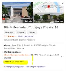 3, jalan p8g1, presint 8, 62250 putrajaya, wilayah persekutuan putrajaya. Deeper Klinik Kesihatan Presint 18 Putrajaya